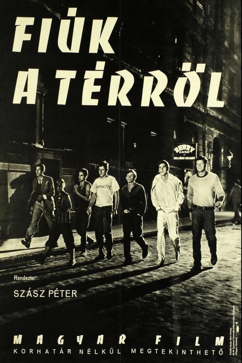 Boys From the Square poster background