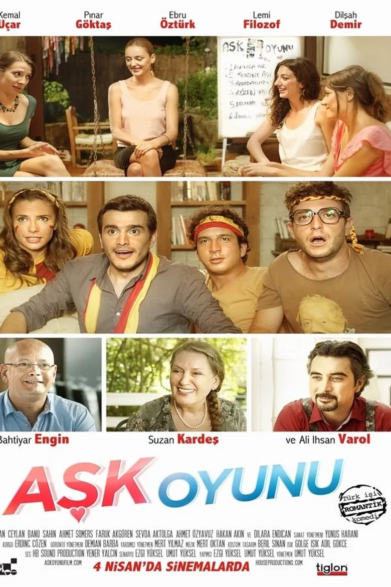 Aşk Oyunu poster background