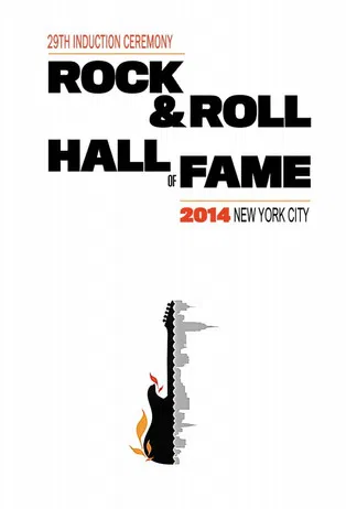 Rock and Roll Hall of Fame Induction Ceremony poster background