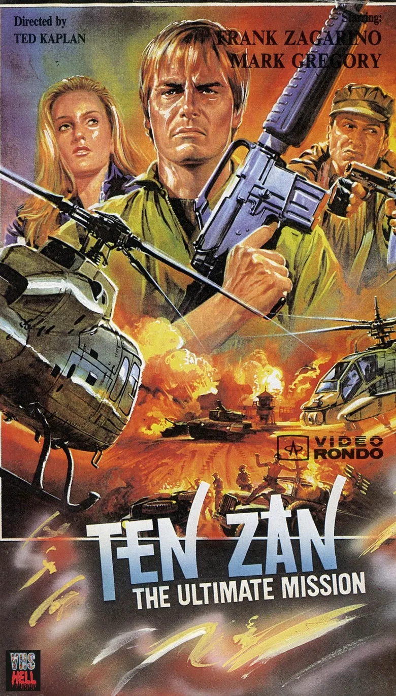 Ten Zan - Ultimate Mission poster background