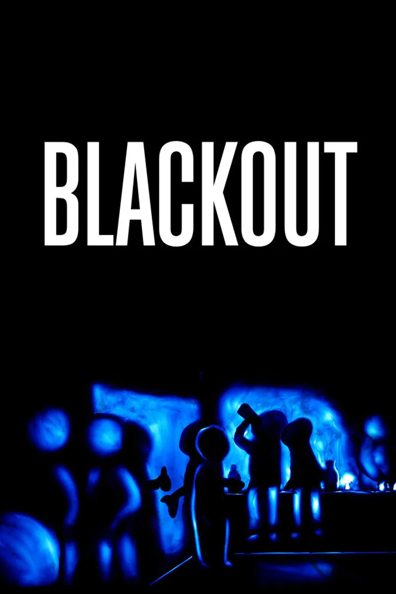 Blackout poster background