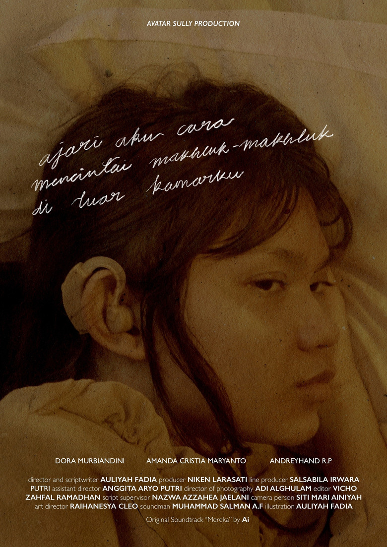 Teach Me How to Love The Creatures Outside of My Room poster background