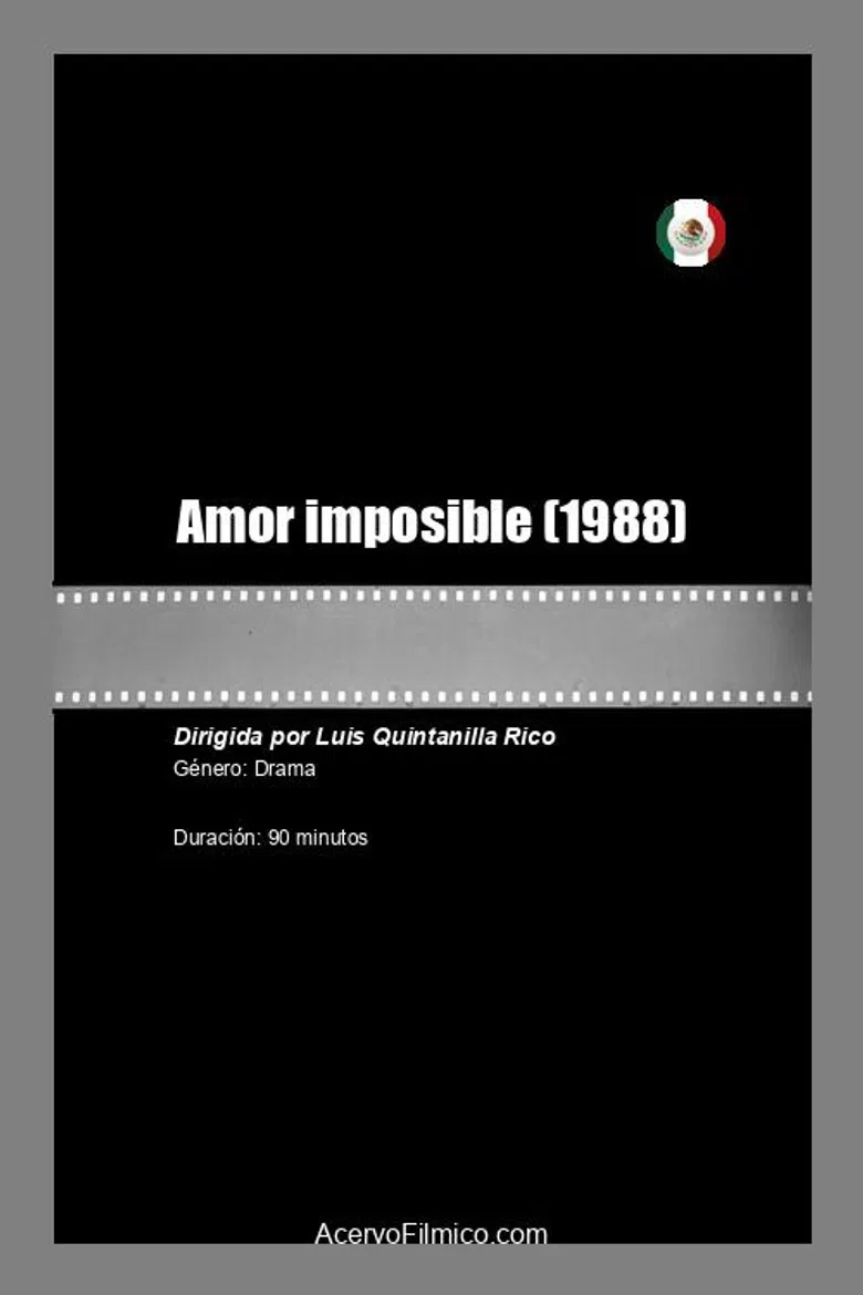 Amor imposible poster background