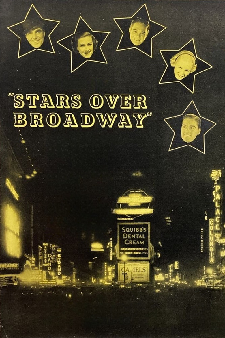 Stars Over Broadway poster background