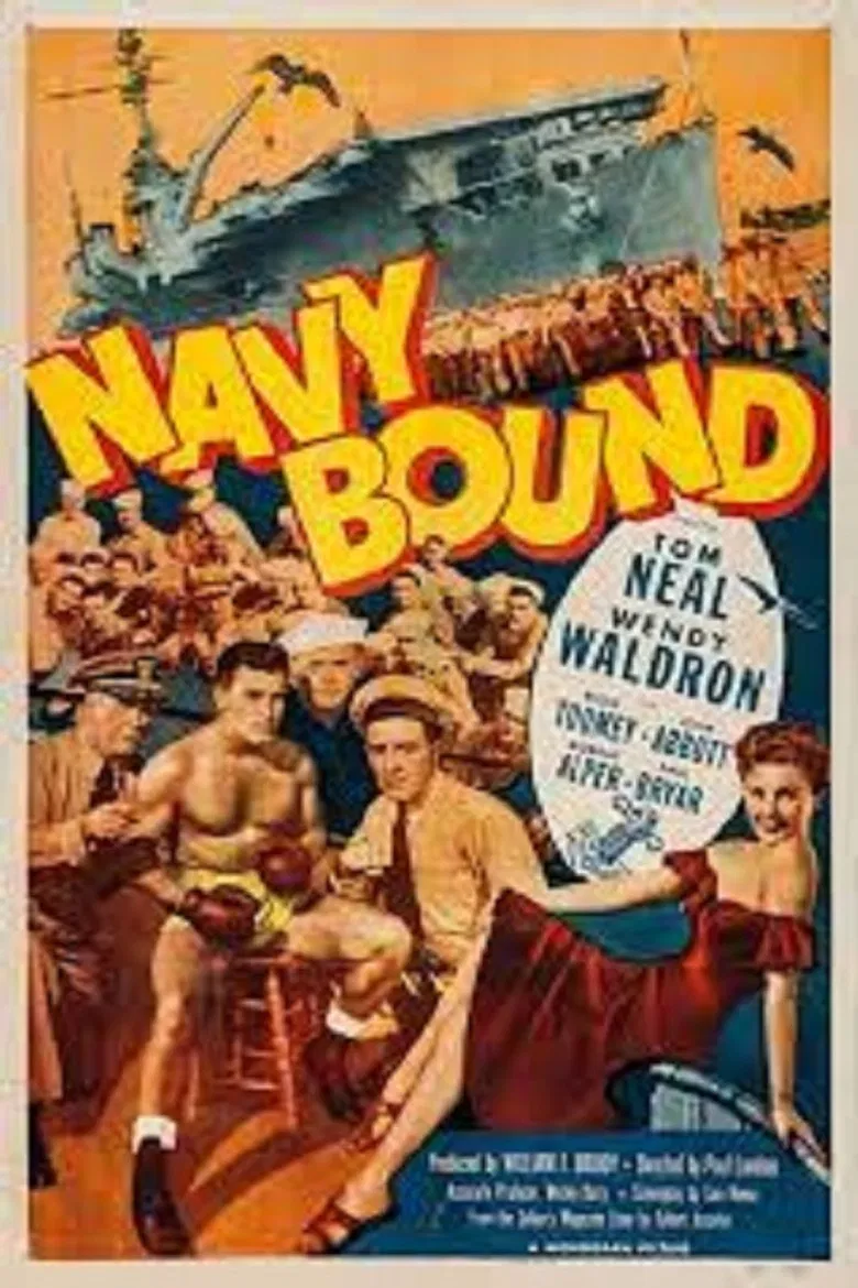 Navy Bound poster background