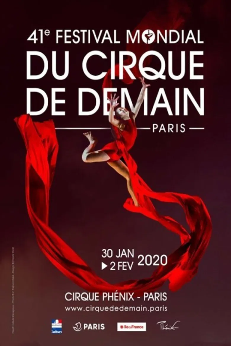41ème Festival Mondial Du Cirque De Demain poster background