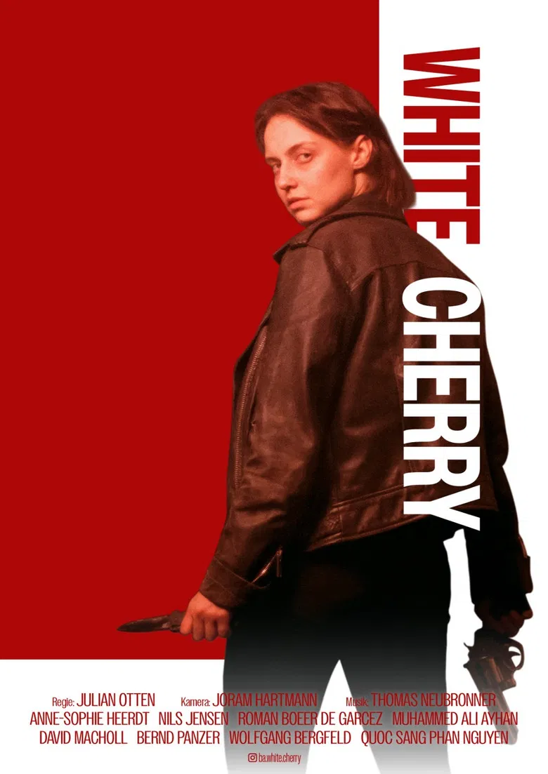 White Cherry poster background