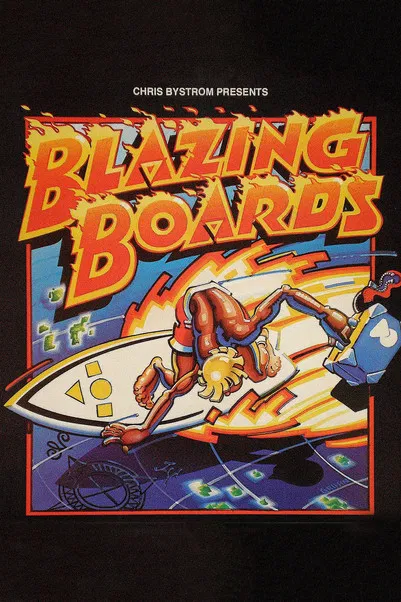 Blazing Boards poster background