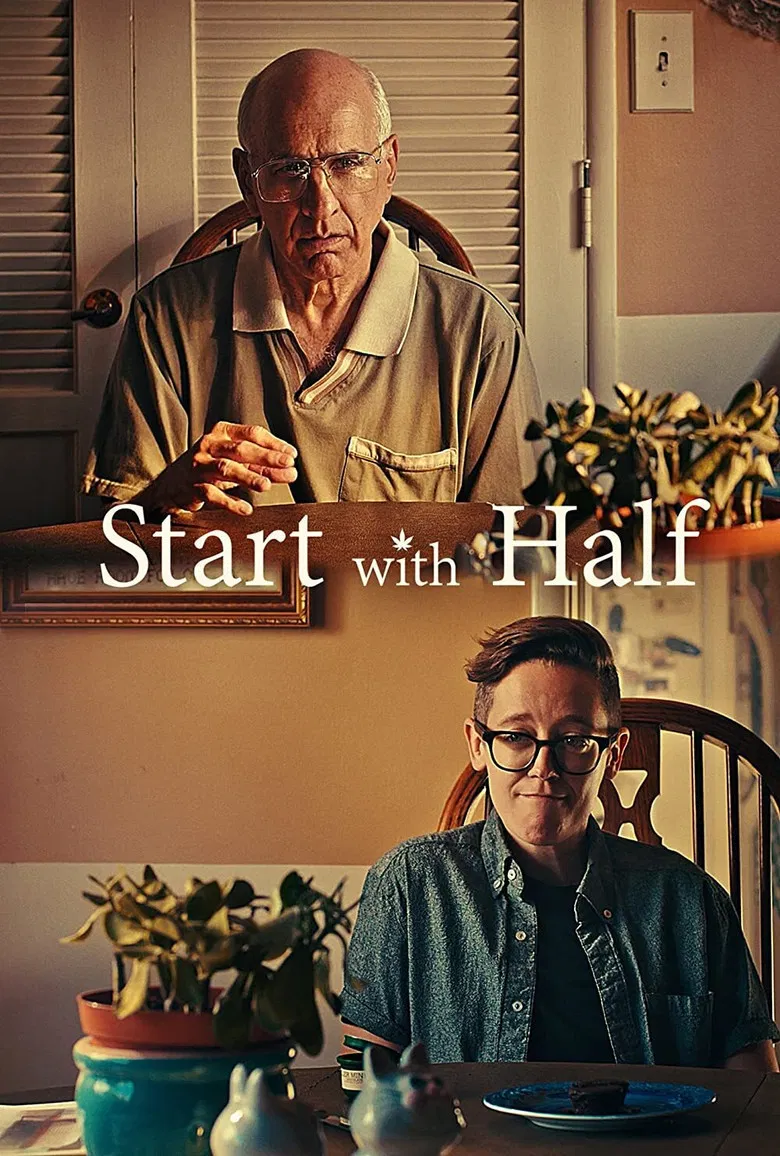 Start with Half poster background