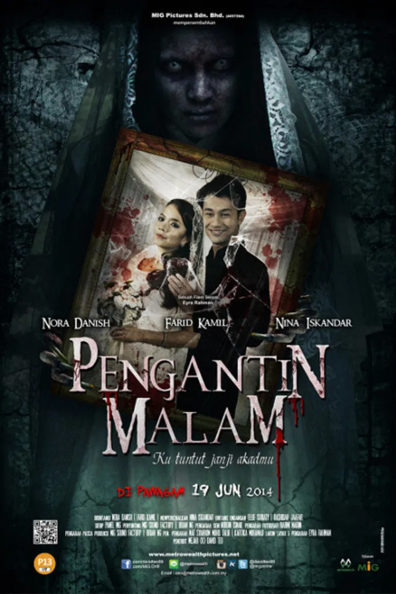 Pengantin Malam poster background