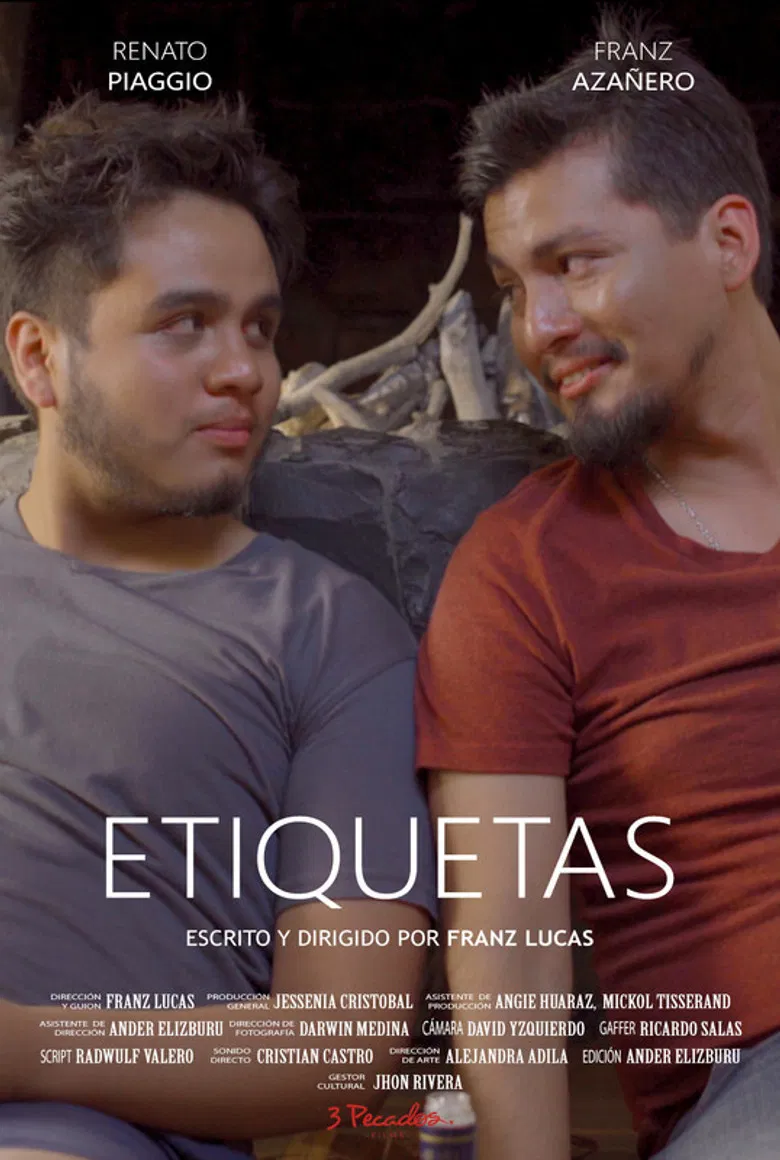 Etiquetas poster background
