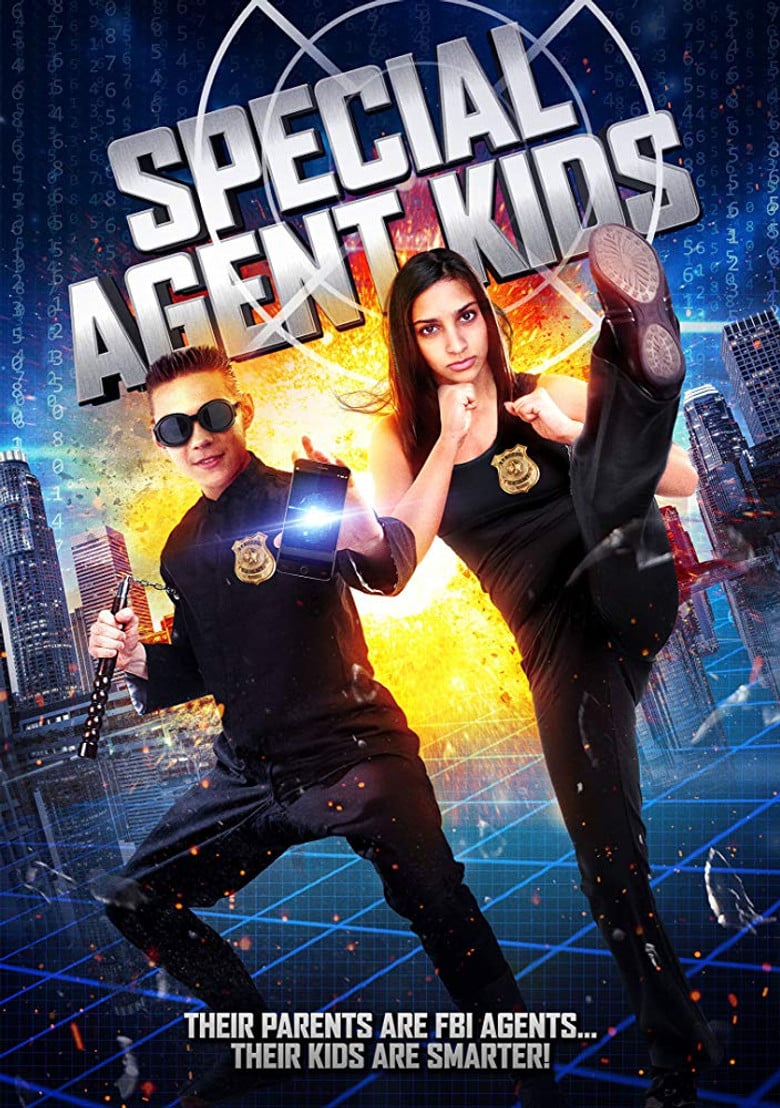 Special Agent Kids poster background