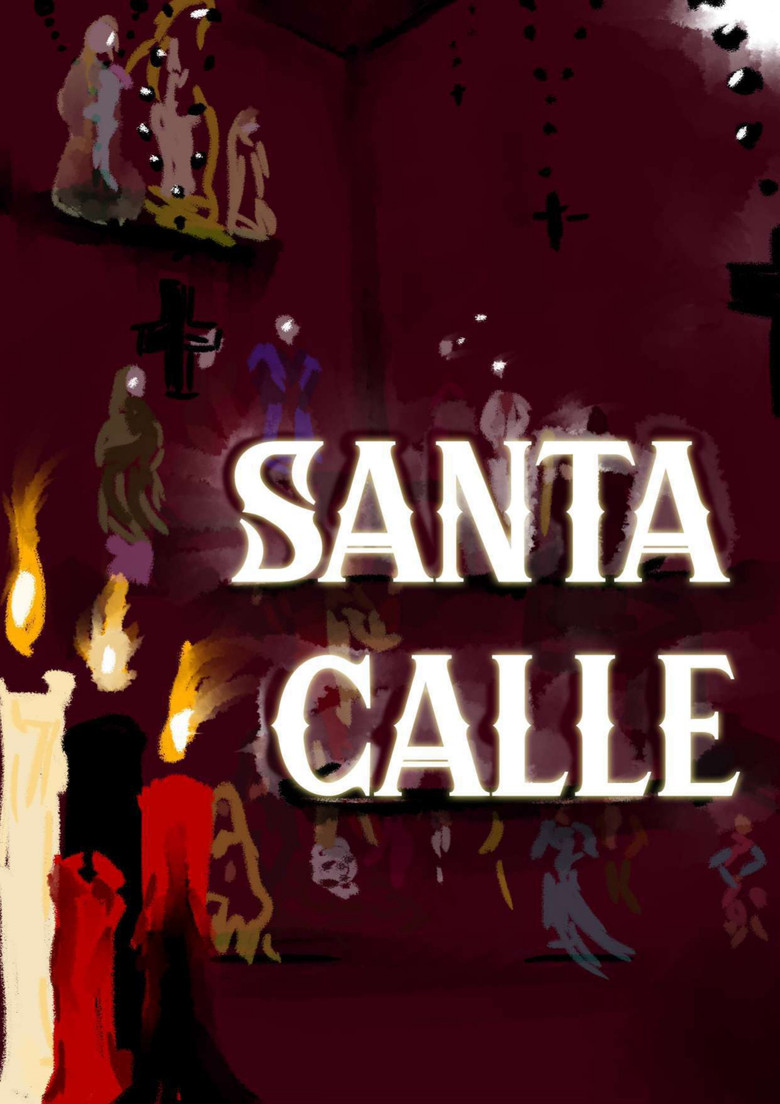Santa Calle poster background