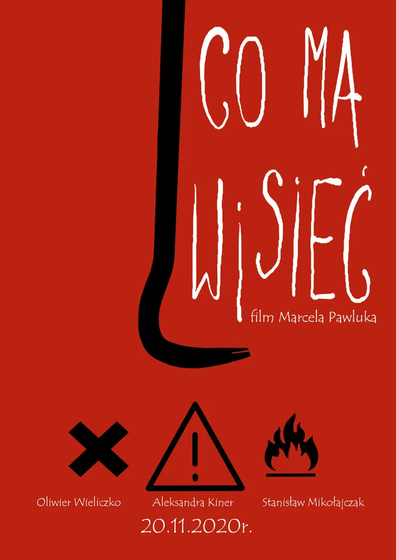 Co ma wisieć poster background