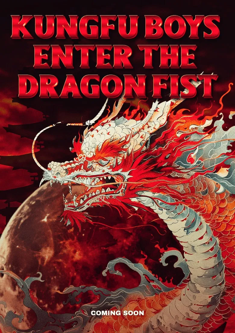 KungFu Boys Enter The Dragon Fist poster background