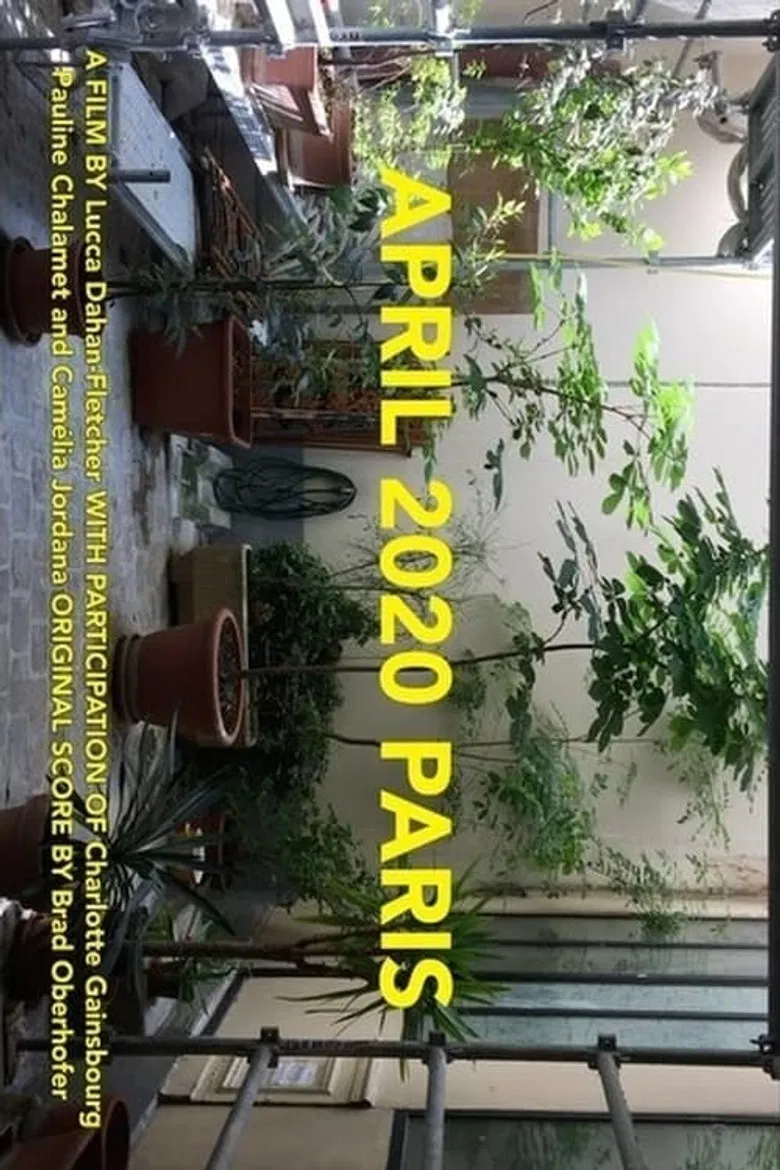 April 2020 Paris poster background