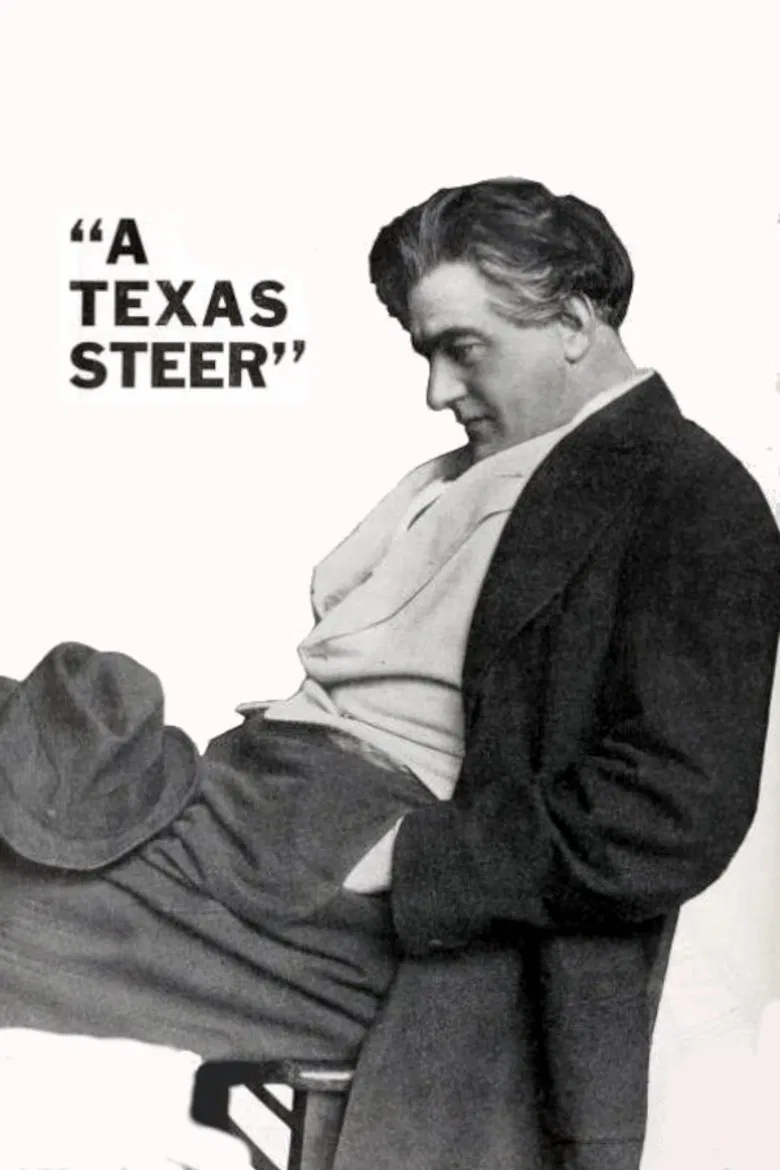 A Texas Steer poster background