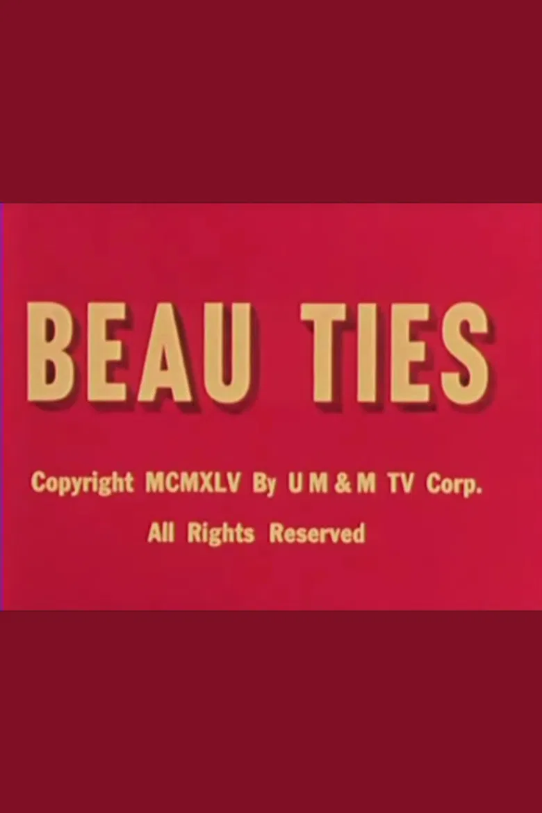 Beau Ties poster background