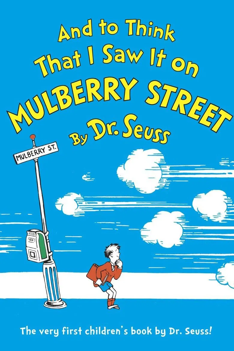 And to Think That I Saw It on Mulberry Street poster background