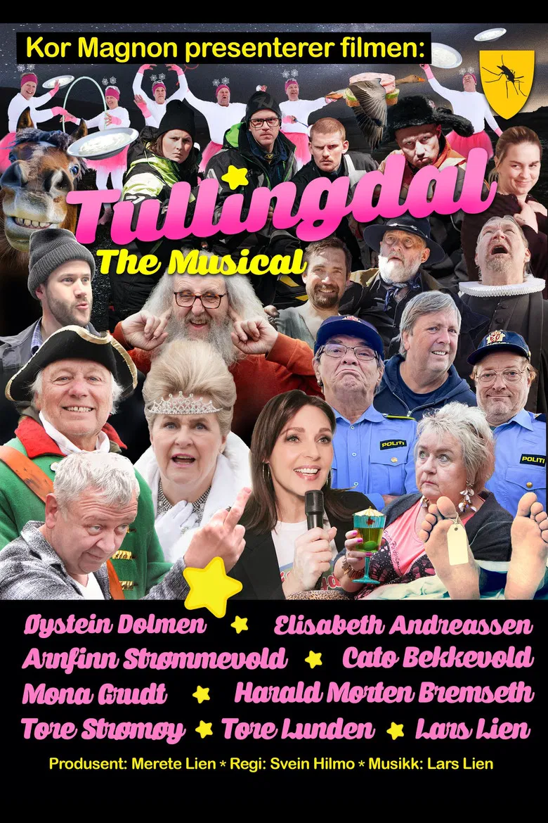 Tullingdal: The Musical poster background