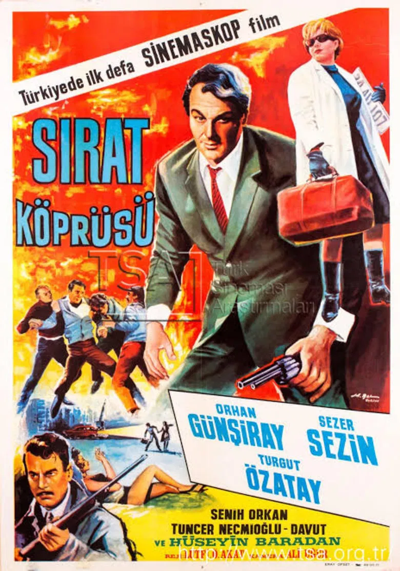 Sırat Köprüsü poster background