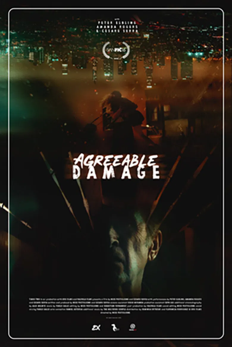 Agreeable damage poster background