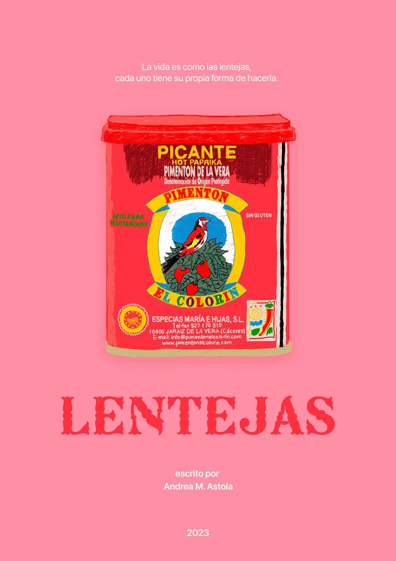 Lentils poster background