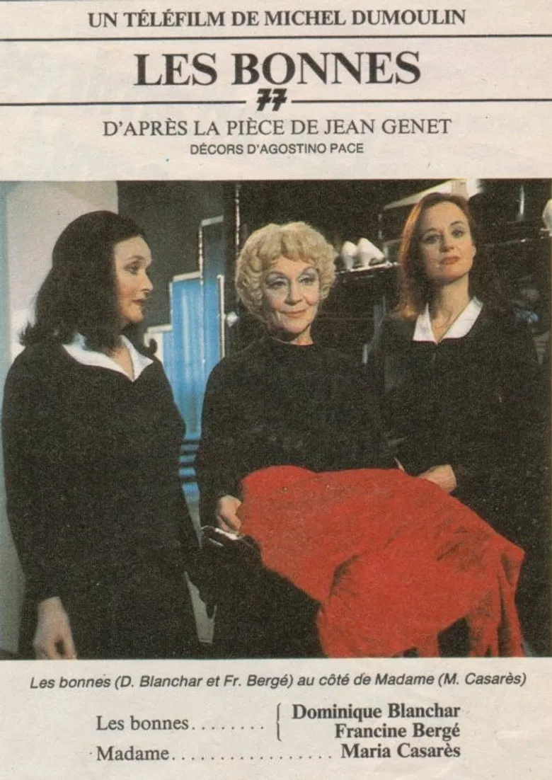 Les Bonnes poster background