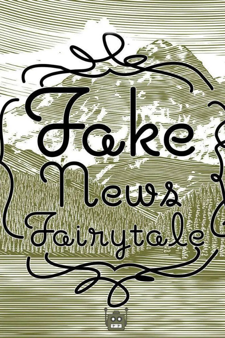 Fake News Fairytale poster background