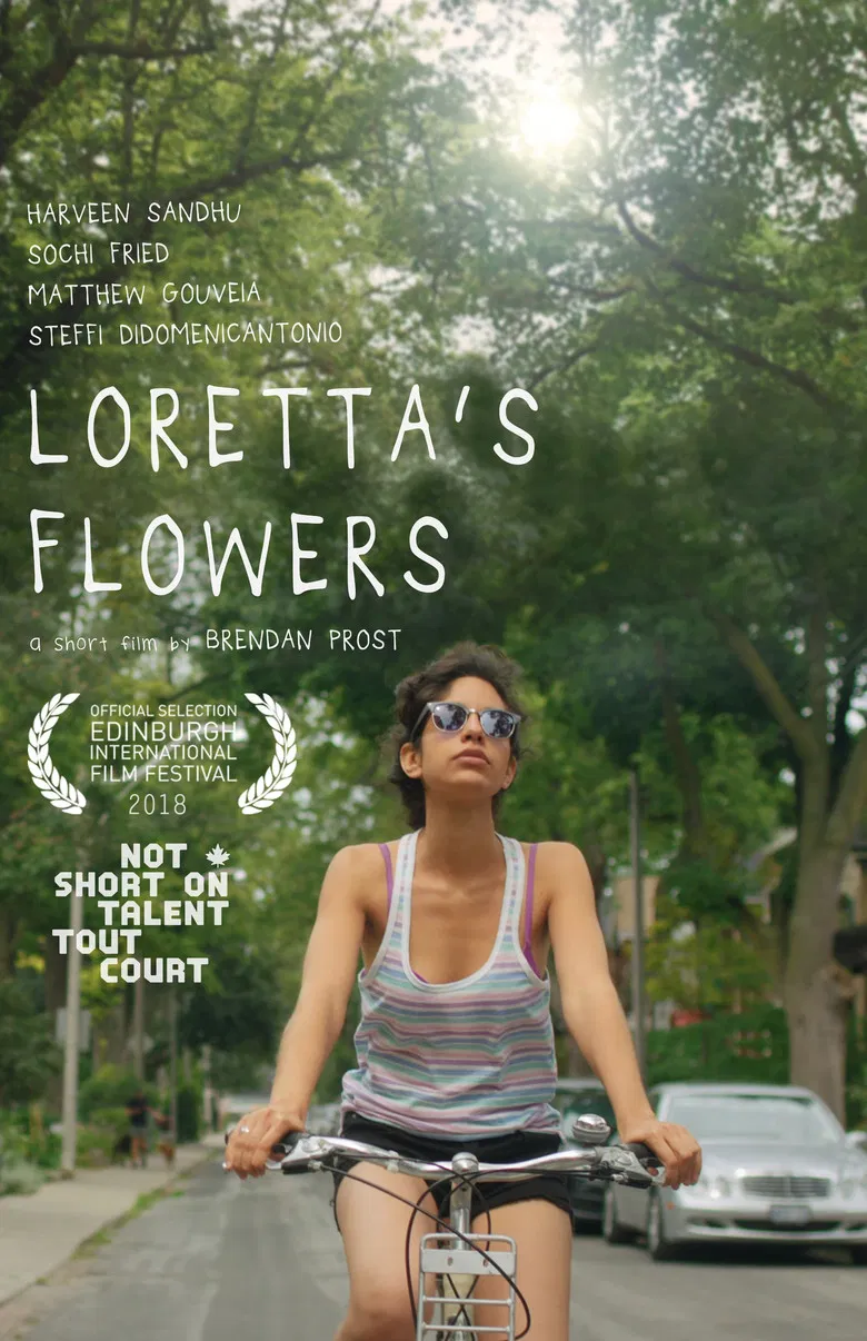 Loretta's Flowers poster background