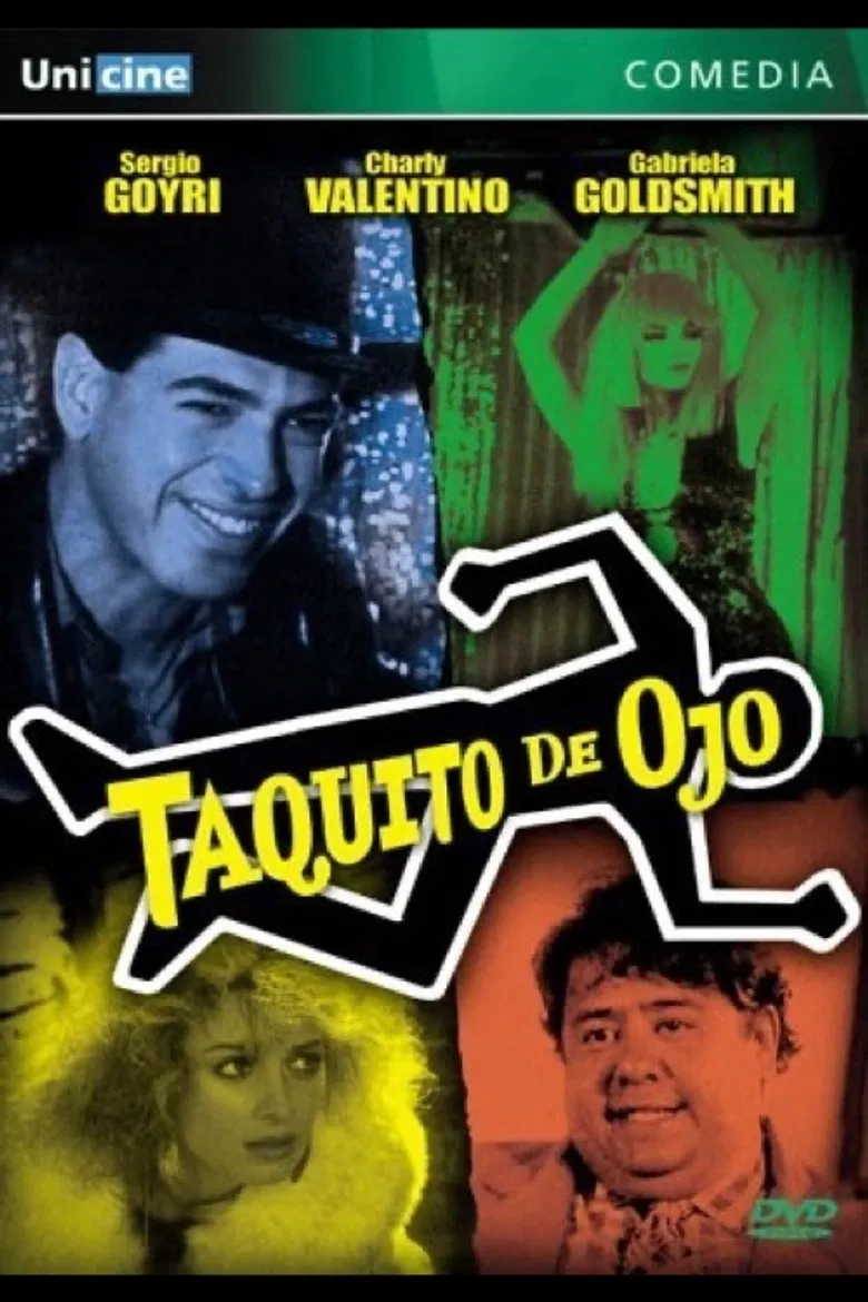 Taquito de ojo poster background