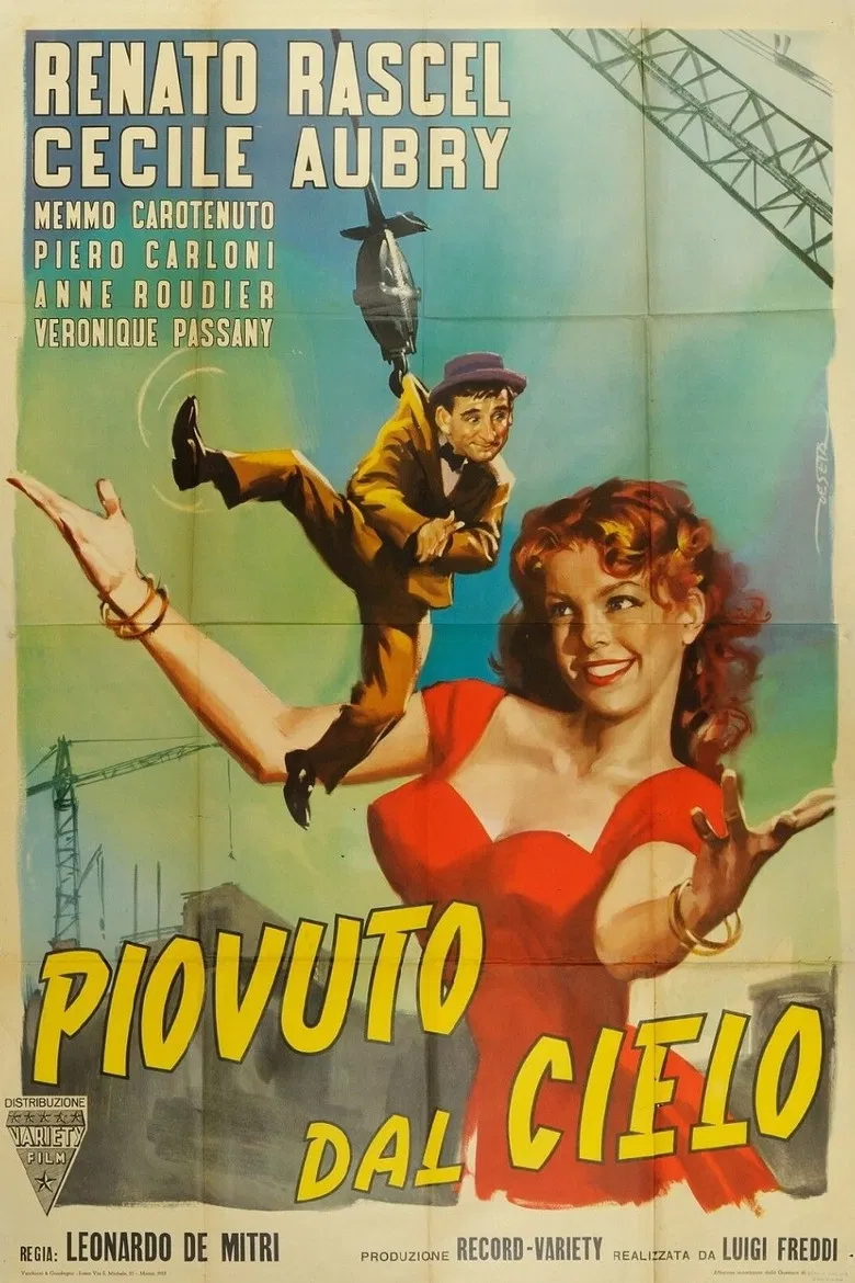 Piovuto dal cielo poster background