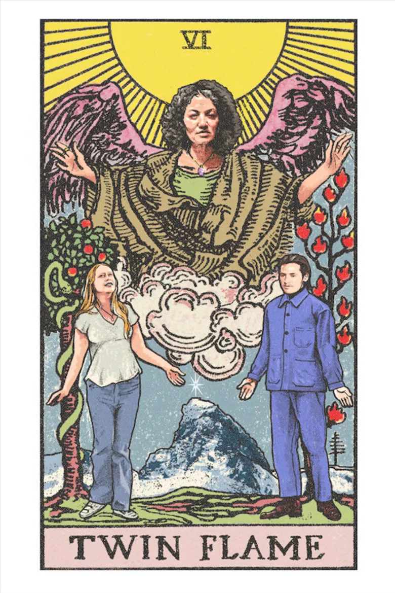 Twin Flame poster background