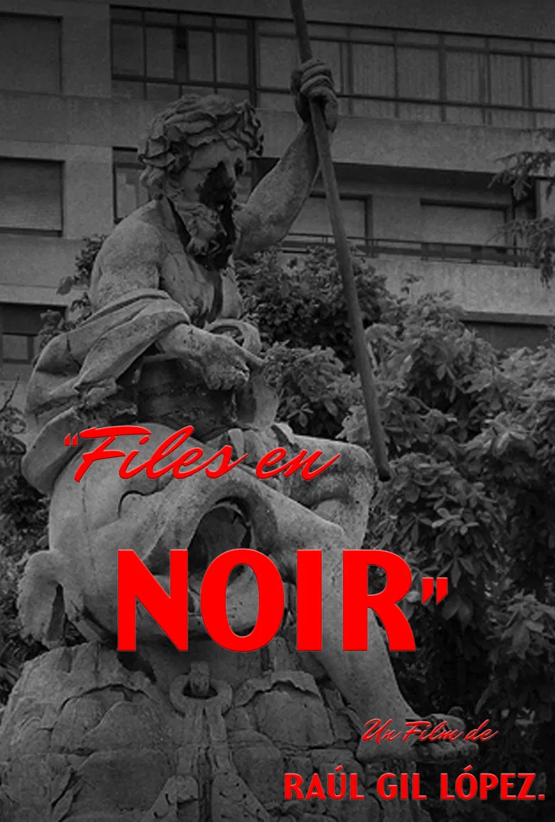"Files en NOIR." (1967-Rip) poster background