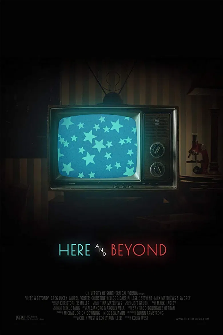 Here & Beyond poster background