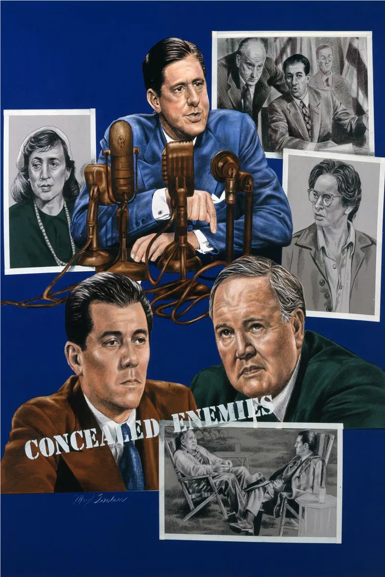 Concealed Enemies poster background