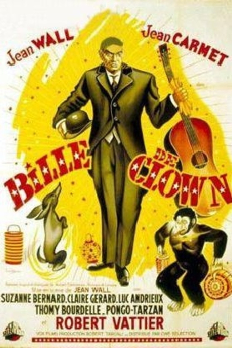 Bille de clown poster background