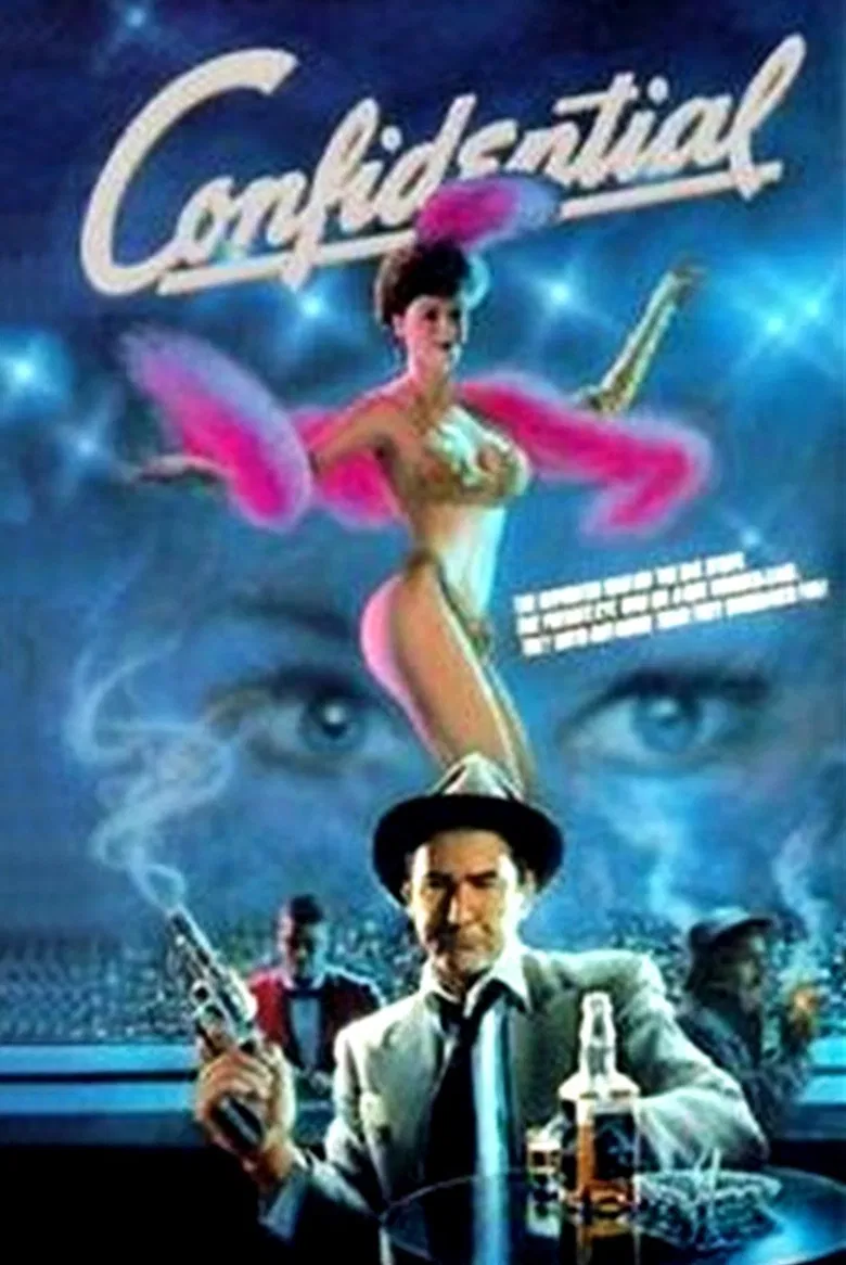 Confidential poster background