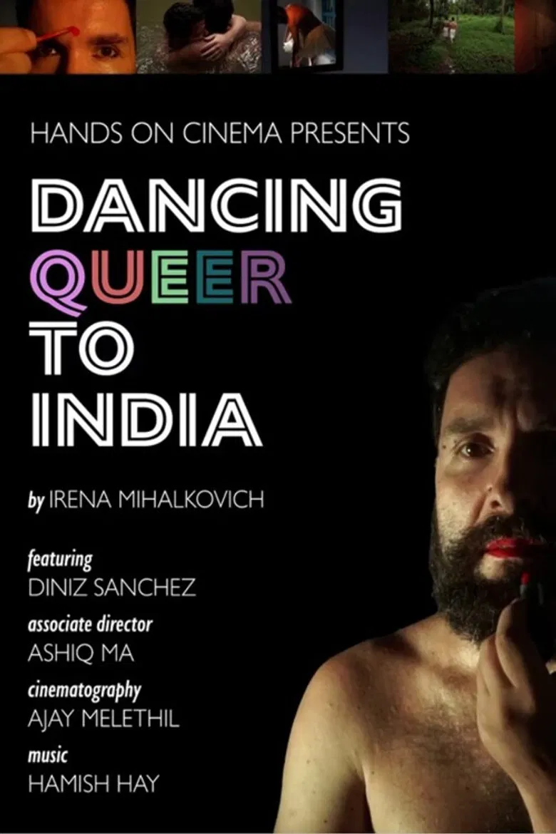 Dancing Queer to India poster background