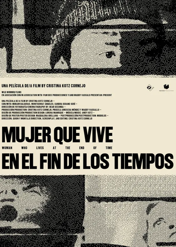 Woman Who Lives at the End of Time poster background