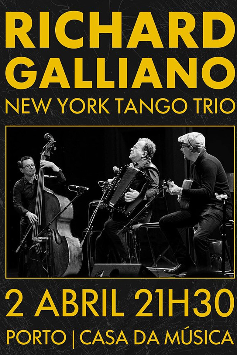 Richard Galliano New York Tango Trio Jazz sous les Pommiers 2025 poster background