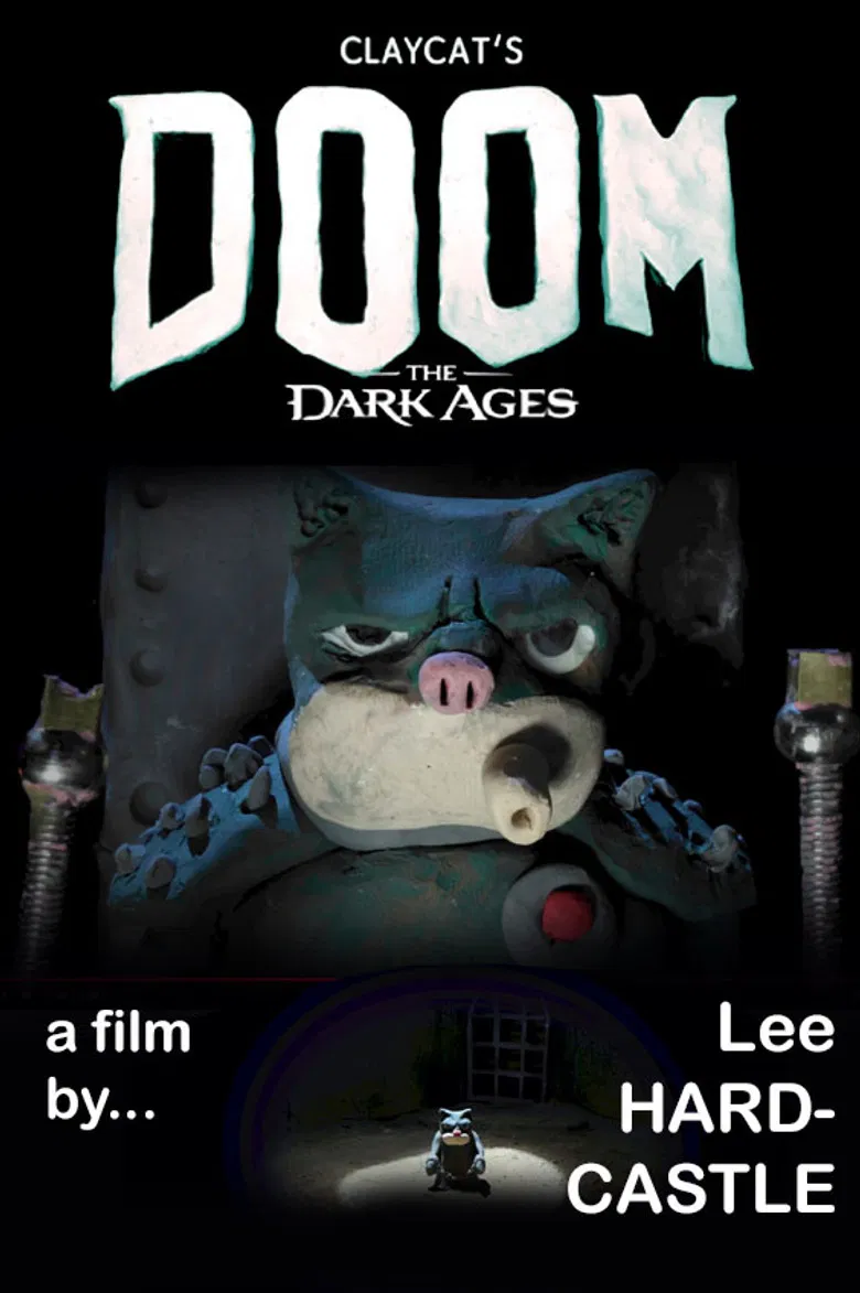Claycat's DOOM The Dark Ages poster background