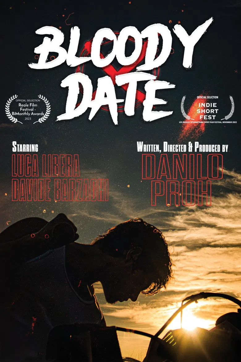 BLOODY DATE poster background