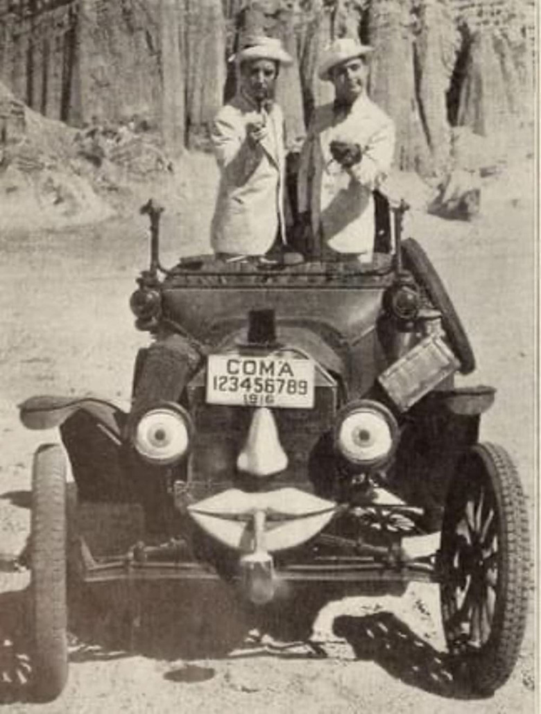 Under the Cock-eyed Moon poster background