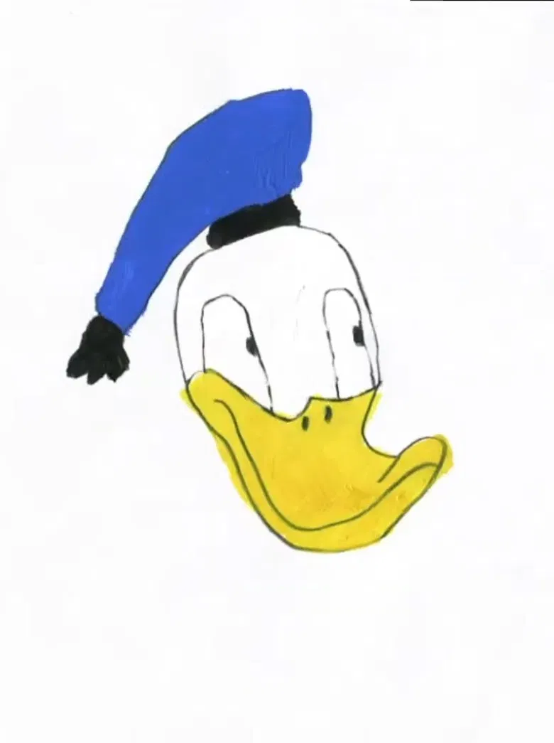 donald daffy poster background