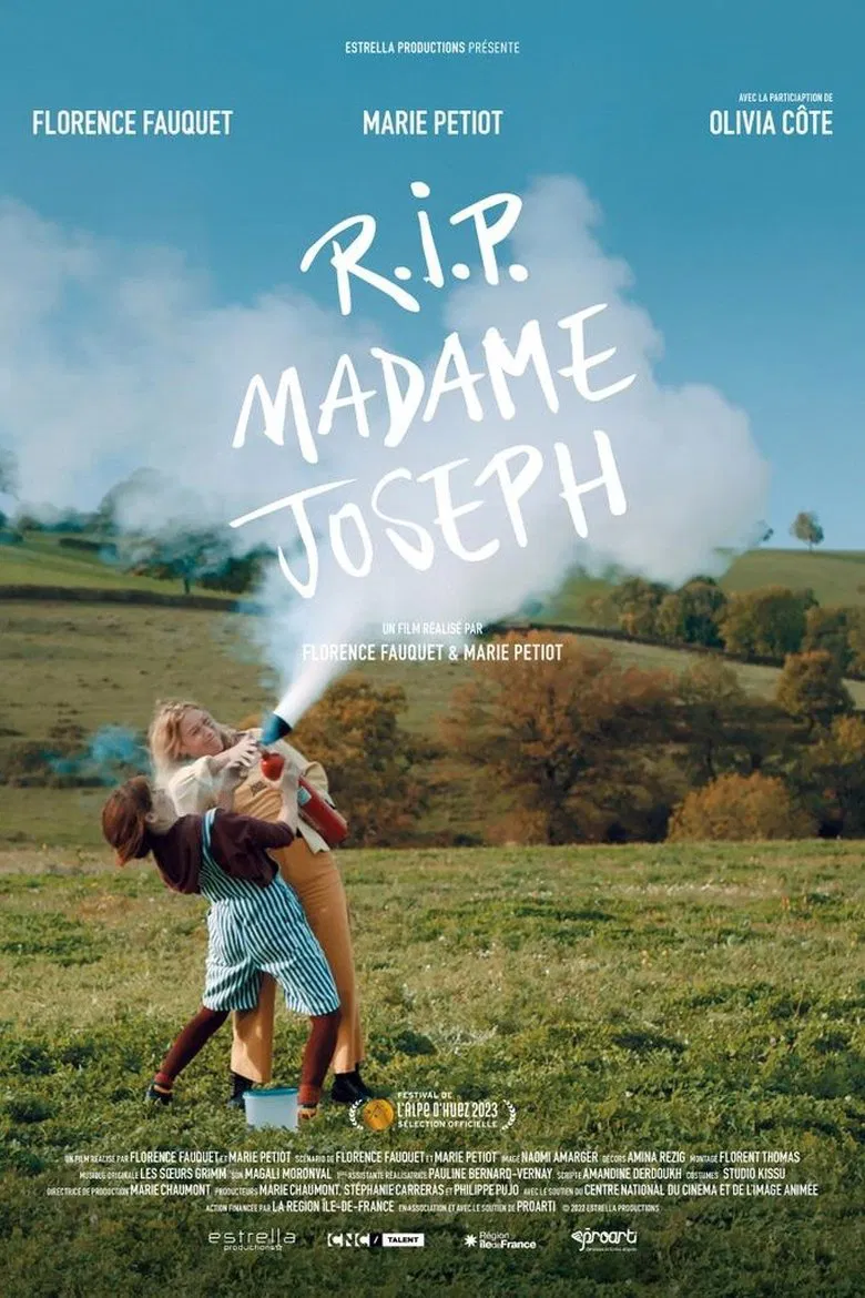 R.I.P. Madame Joseph poster background