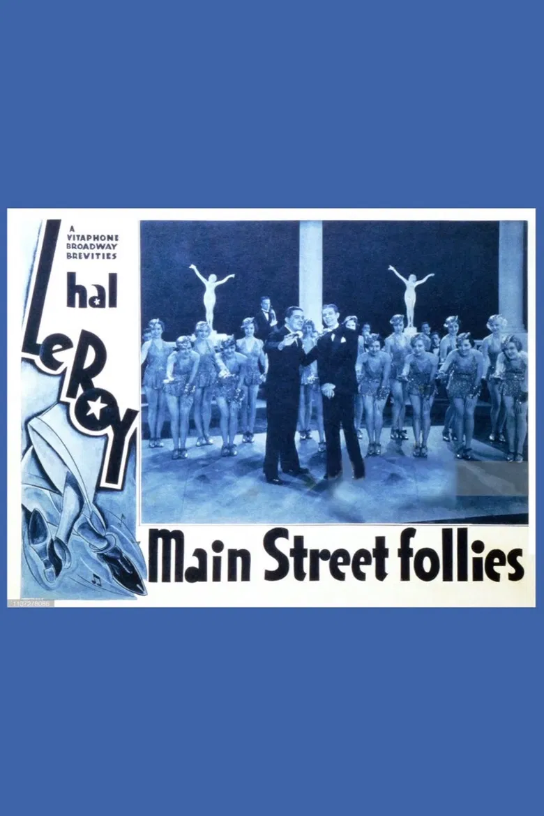 Main Street Follies poster background