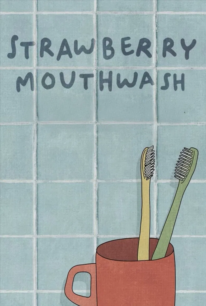 Strawberry Mouthwash poster background