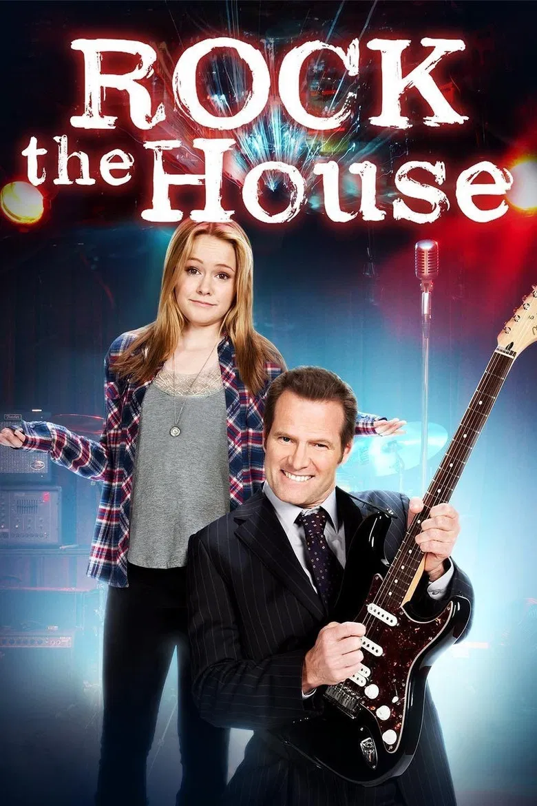 Rock the House poster background