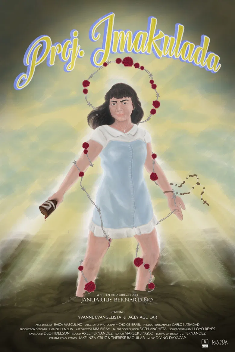 Proj. Imakulada poster background